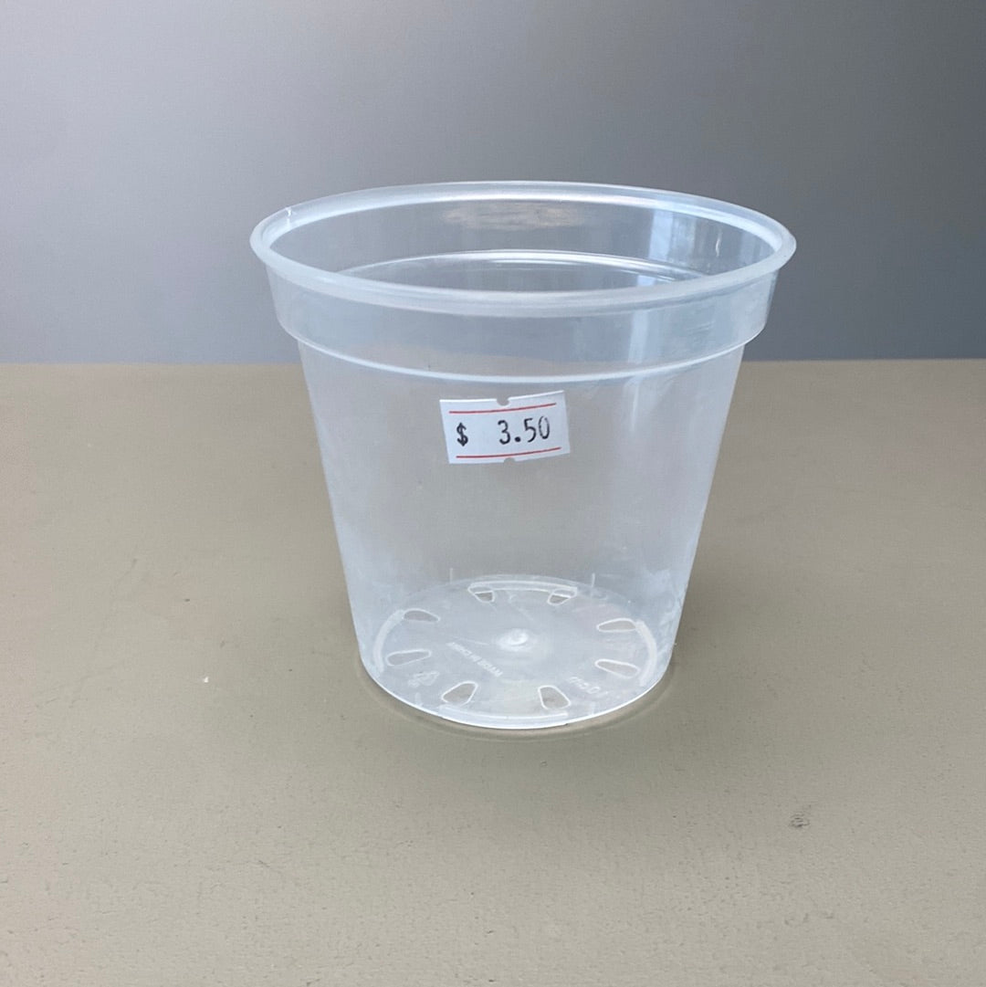 4” Clear Nursery Pot