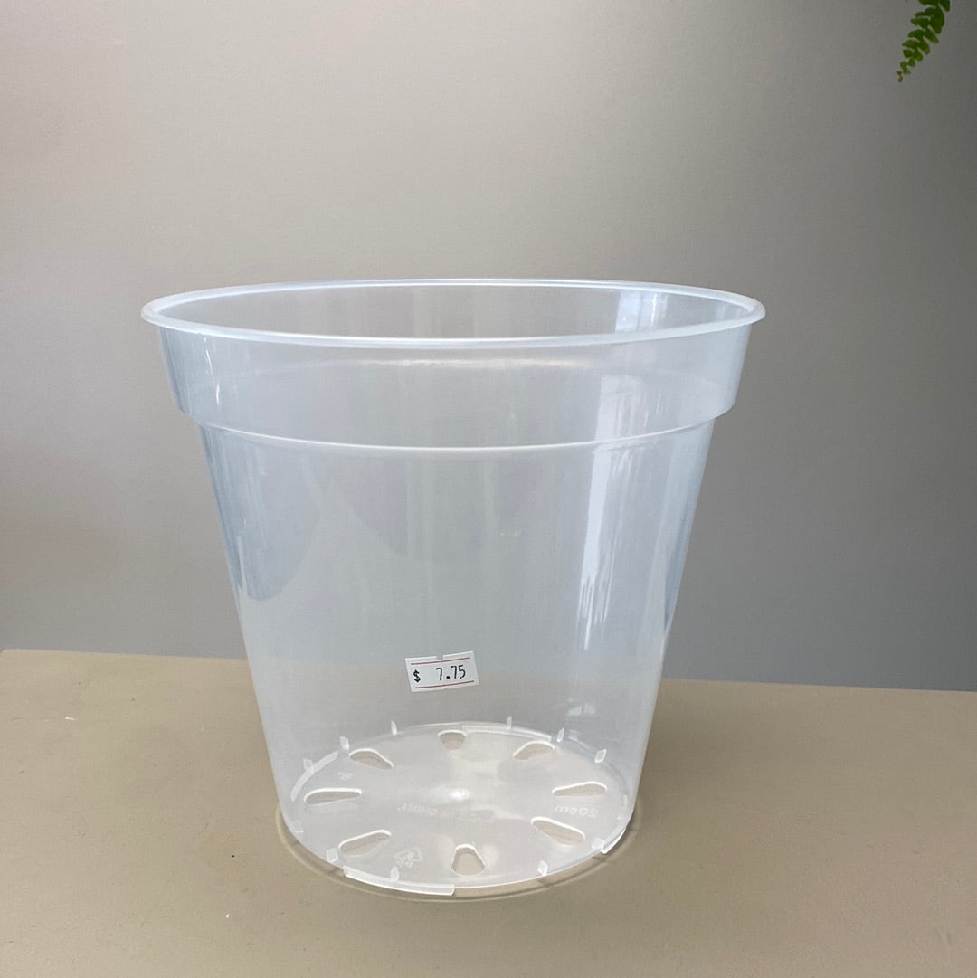 8” Clear Nursery Pot