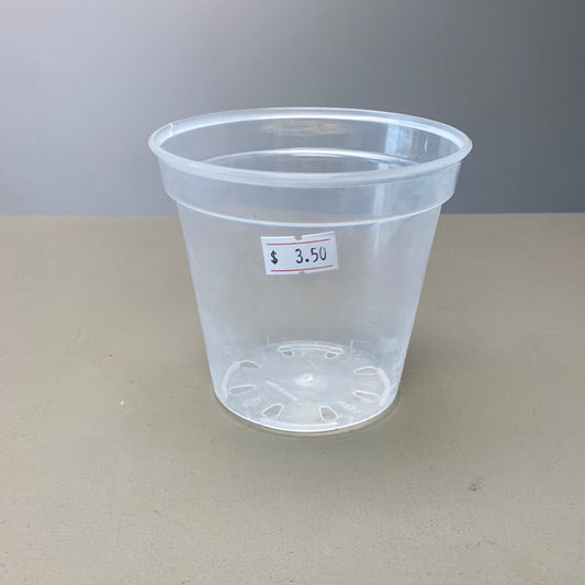 4” Clear Nursery Pot