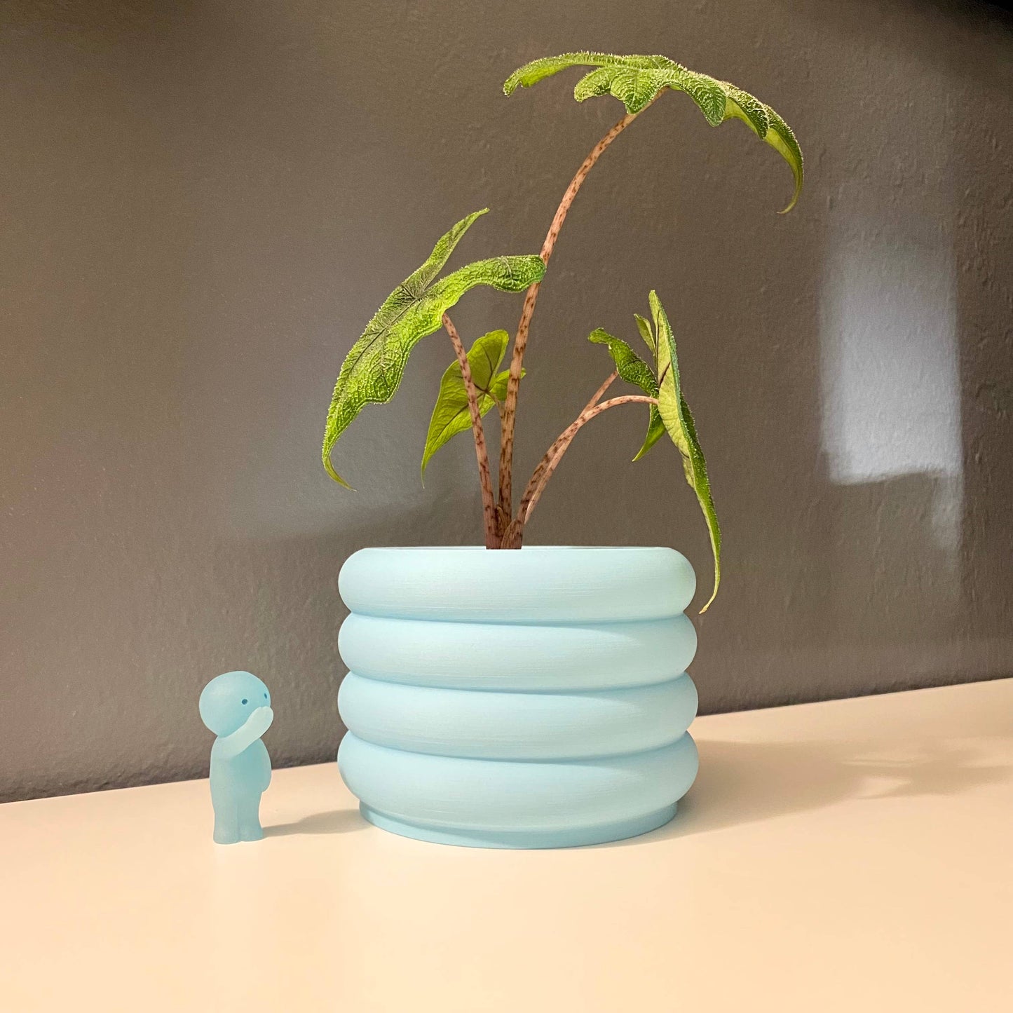 3D Printed 3" Bubble Pot! Indoor Planter